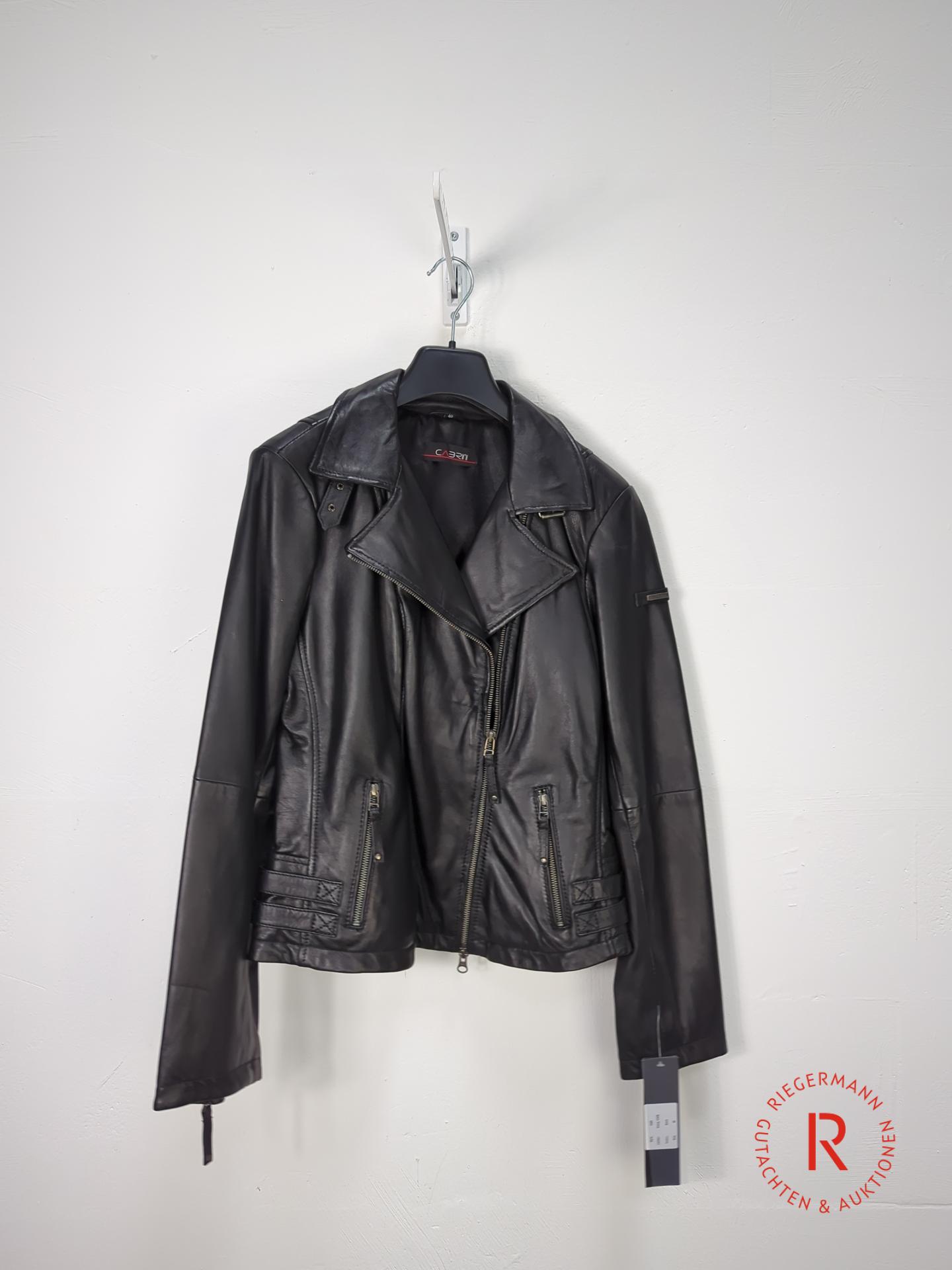 DAMEN LEDERJACKE GRÖSSE 40